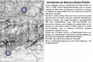 145-AERODROME-ET-BASE-1945-1962-29- (4) MASCARA DJEBEL KHALLEL
